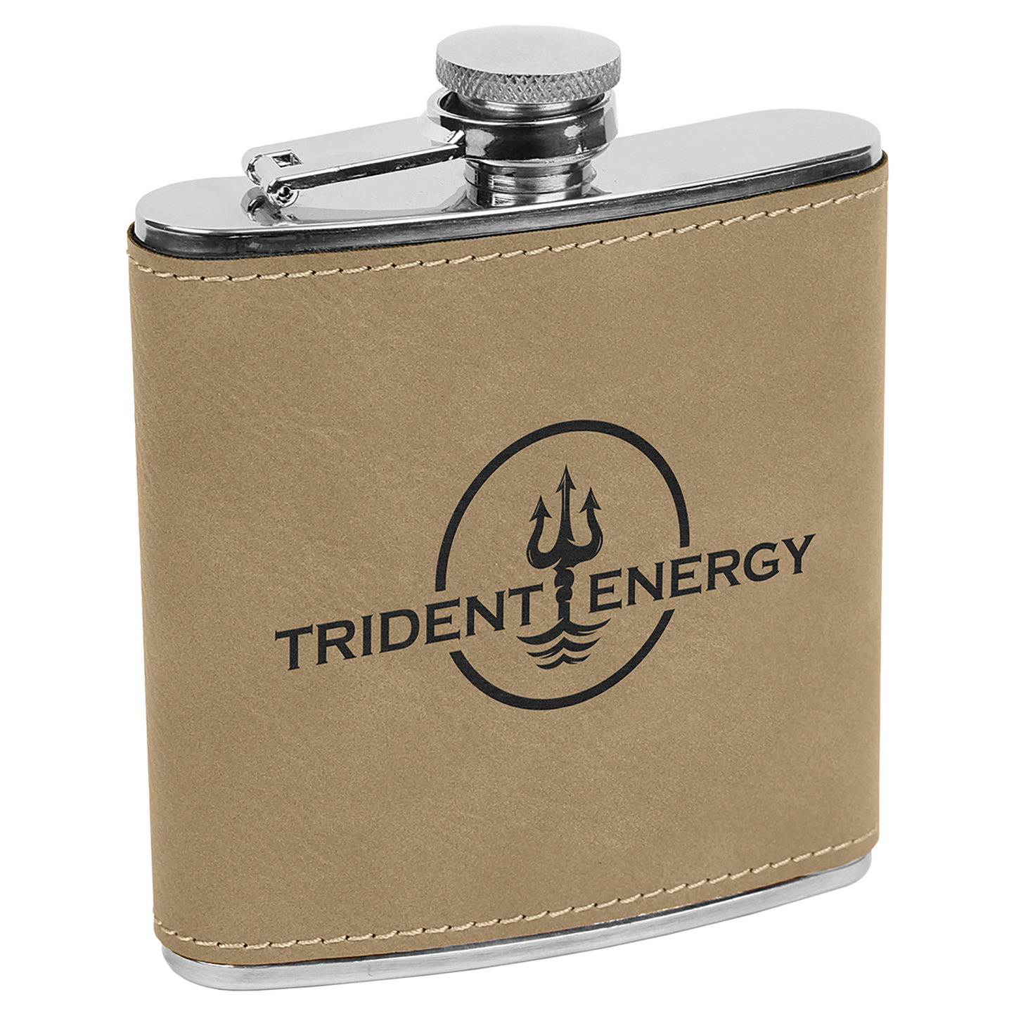Leatherette 6 oz. Flask