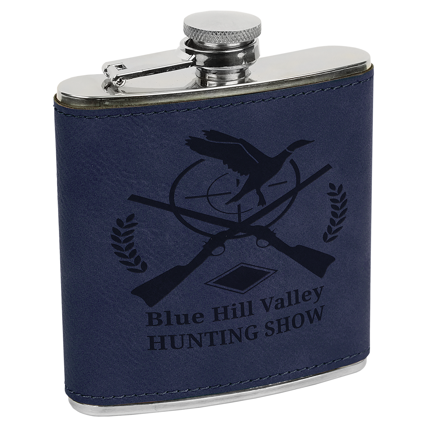 Leatherette 6 oz. Flask