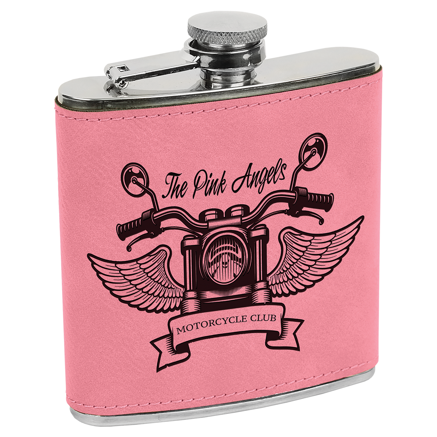 Leatherette 6 oz. Flask