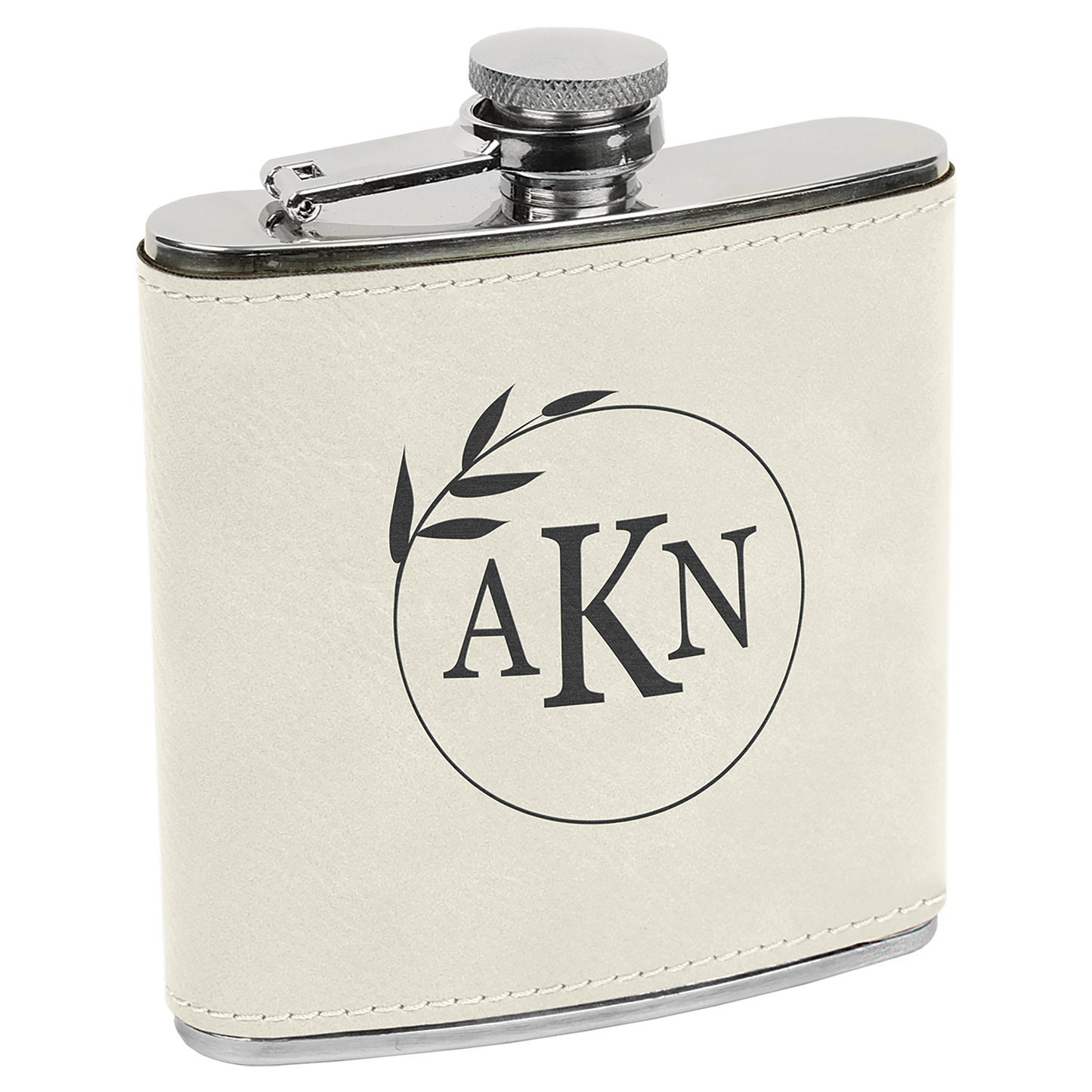 Leatherette 6 oz. Flask