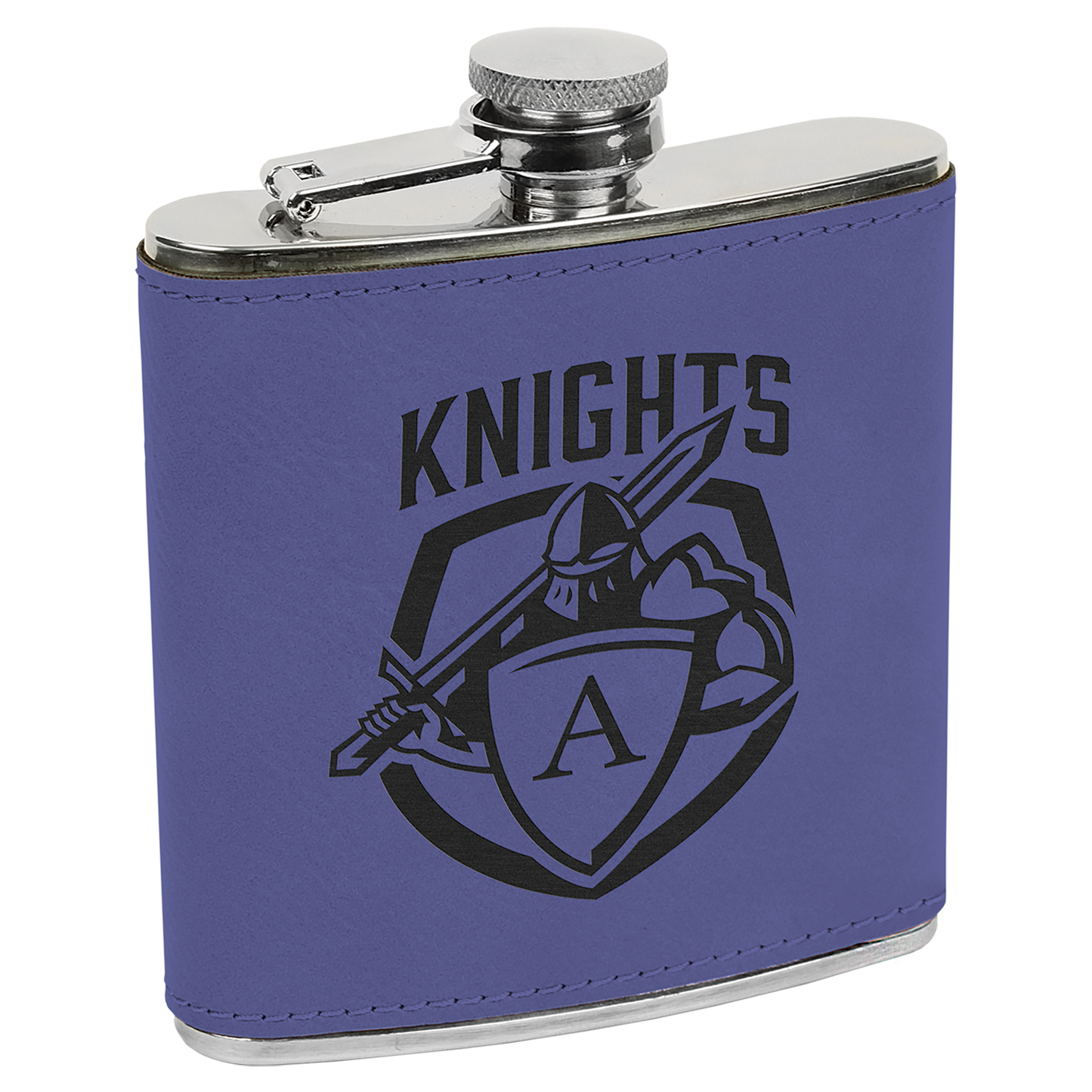 Leatherette 6 oz. Flask