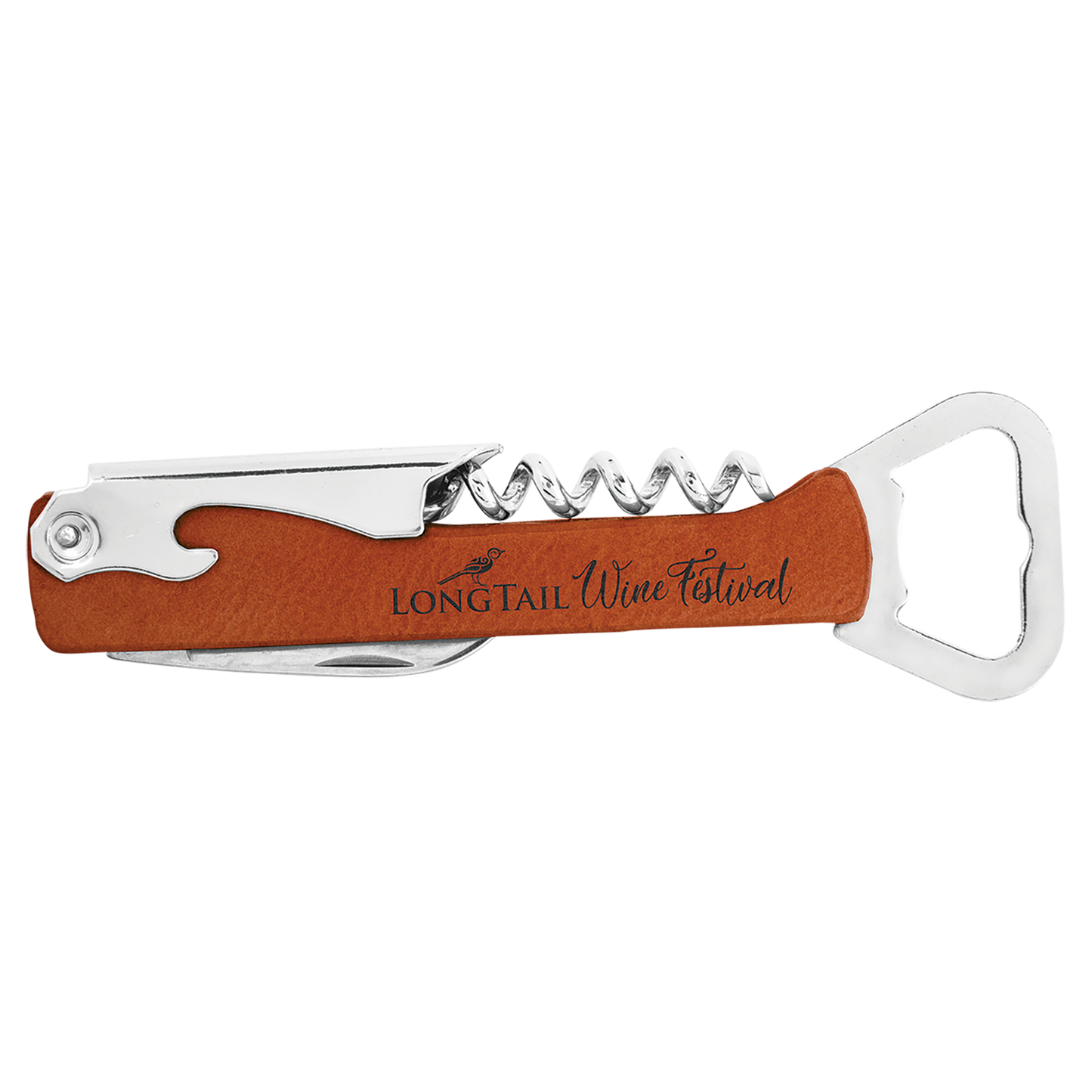 Leatherette Wine Bottle Opener