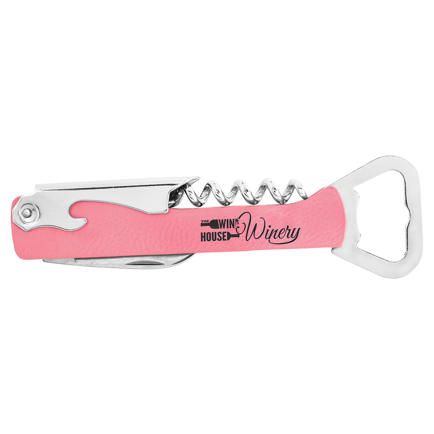 Leatherette Wine Bottle Opener