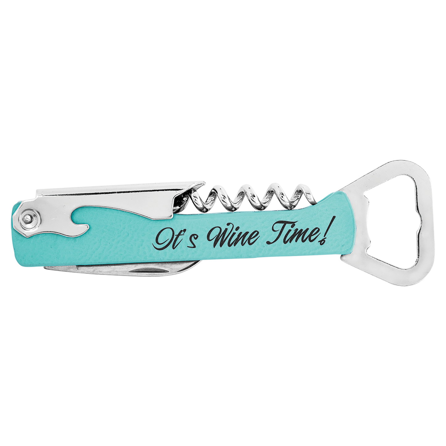 Leatherette Wine Bottle Opener