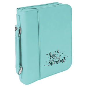 Leatherette Book/Bible Cover with Handle and Zipper