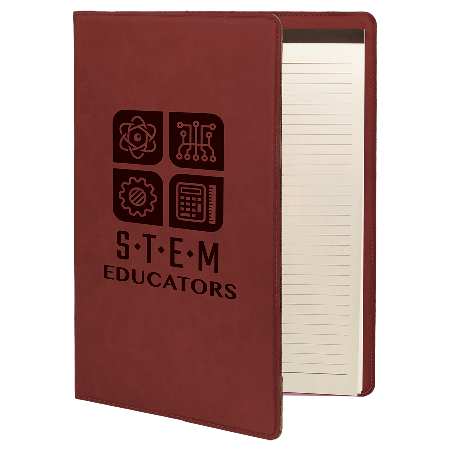 Leatherette Portfolio with Notepad 9.5" x 12"