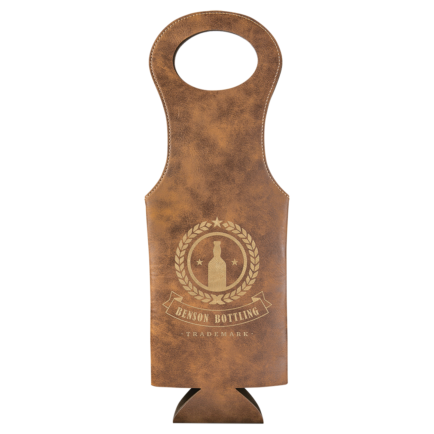 Leatherette Wine Bag
