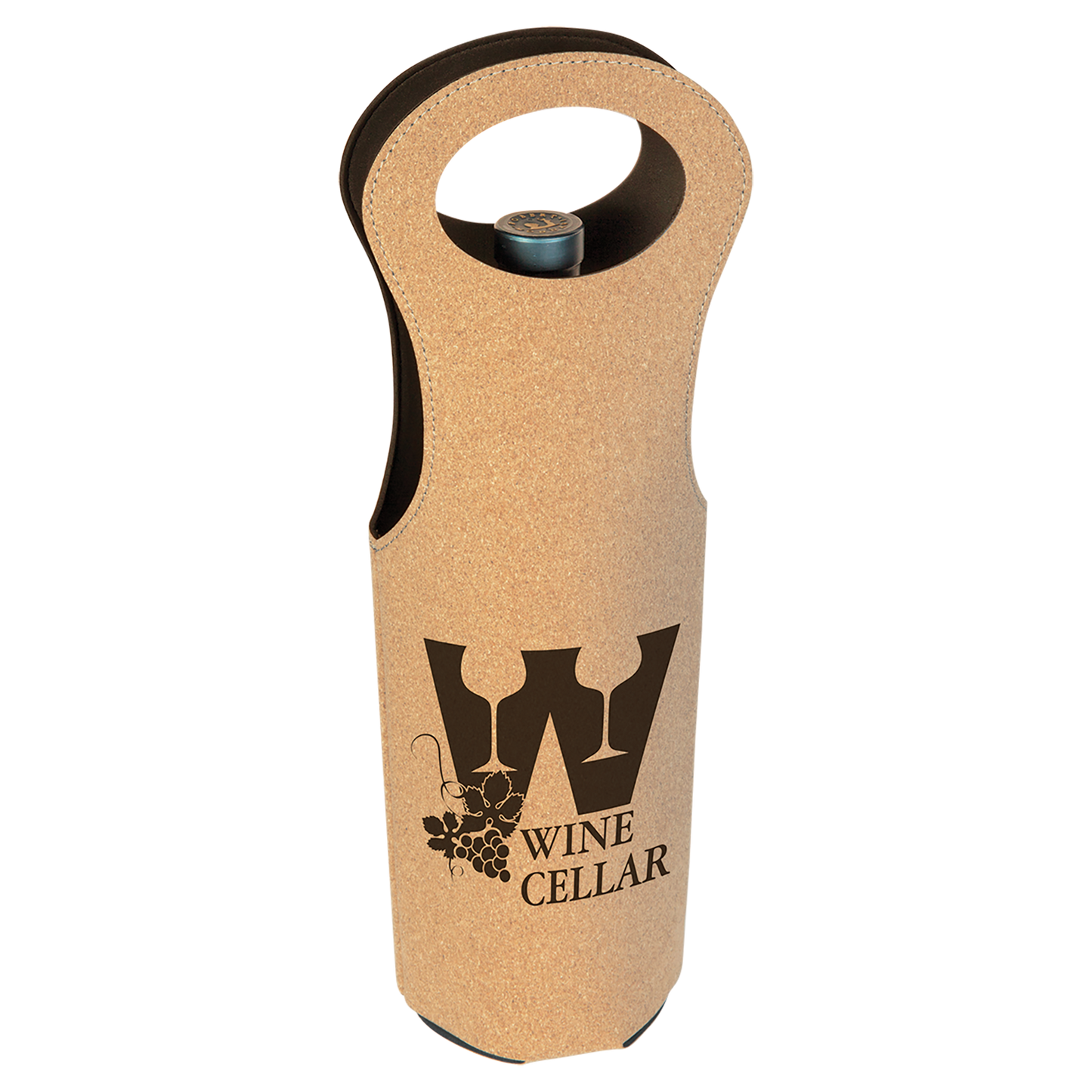 Leatherette Wine Bag