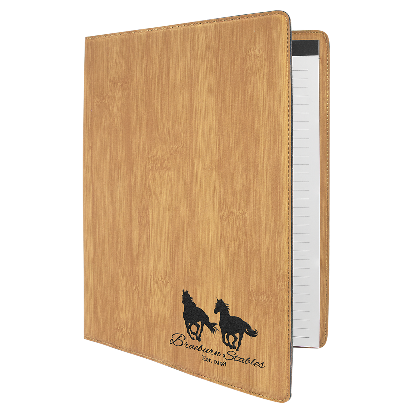 Leatherette Portfolio with Notepad 9.5" x 12"