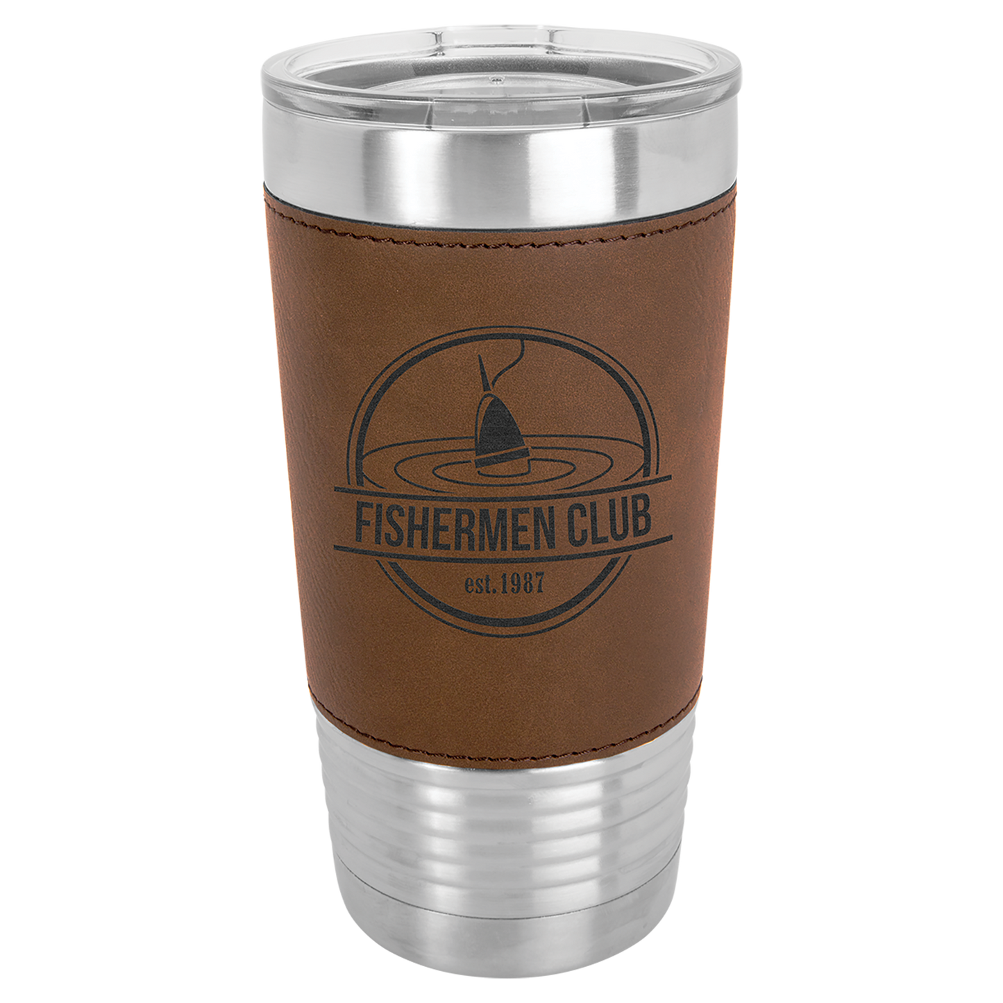 Leatherette Wrapped 20 oz. Polar Camel
