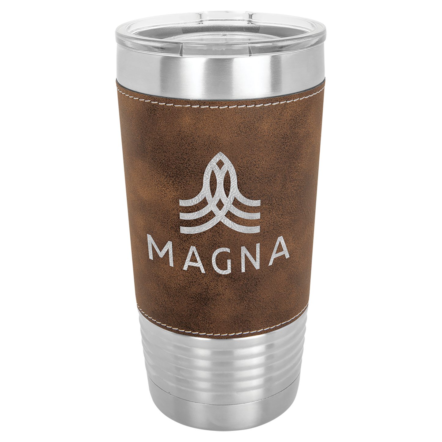 Leatherette Wrapped 20 oz. Polar Camel