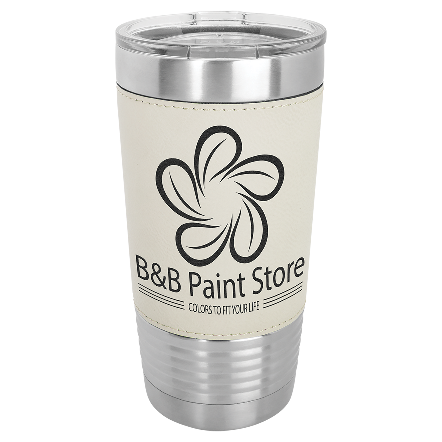Polar Camel Grip Tumbler with Clear Lid