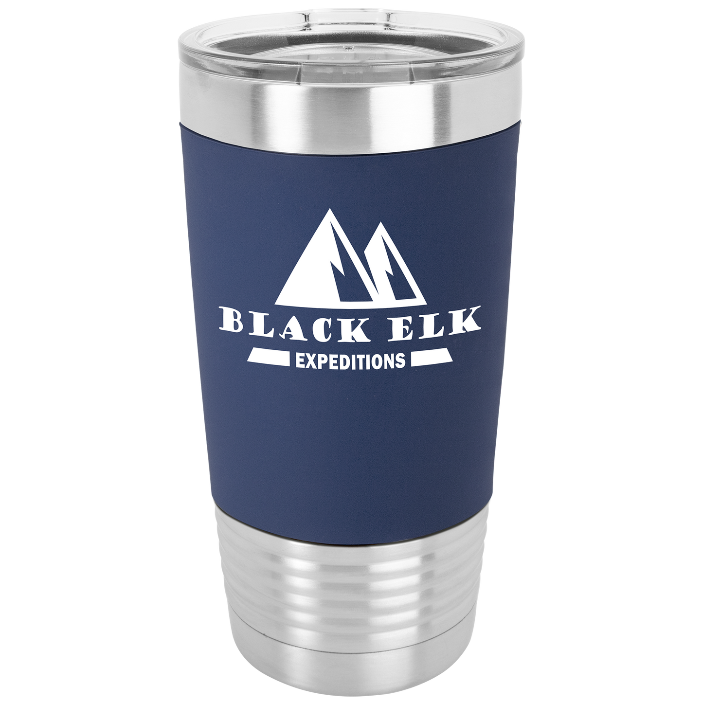 Polar Camel Grip Tumbler with Clear Lid