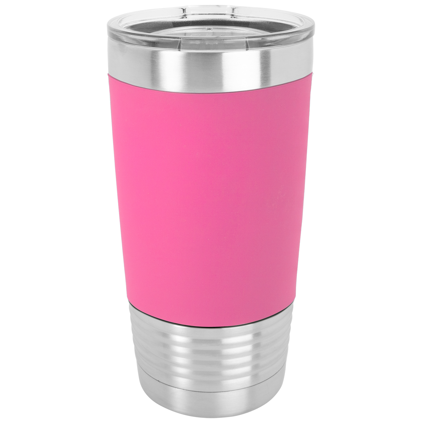 Polar Camel Grip Tumbler with Clear Lid