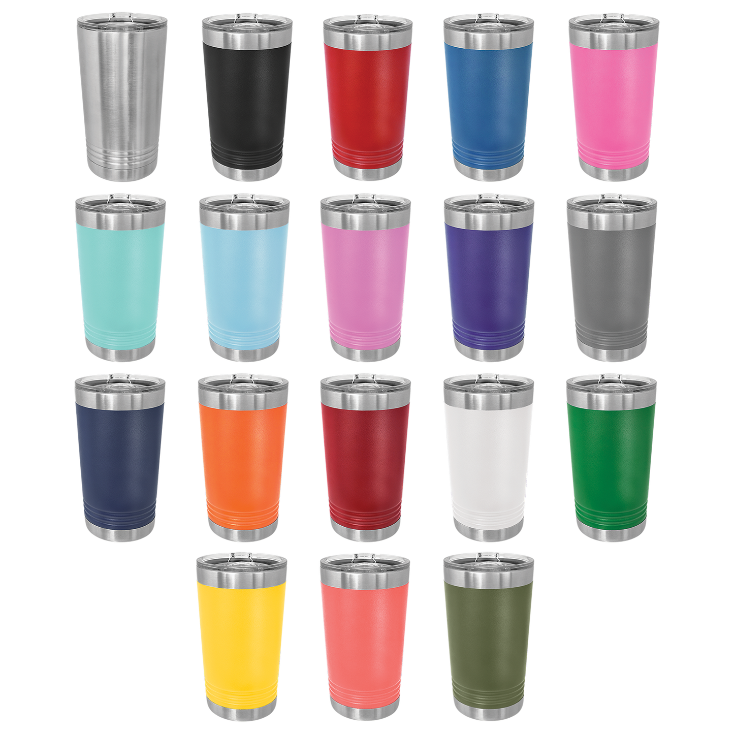 Polar Camel Pint Tumbler with Slider Lid