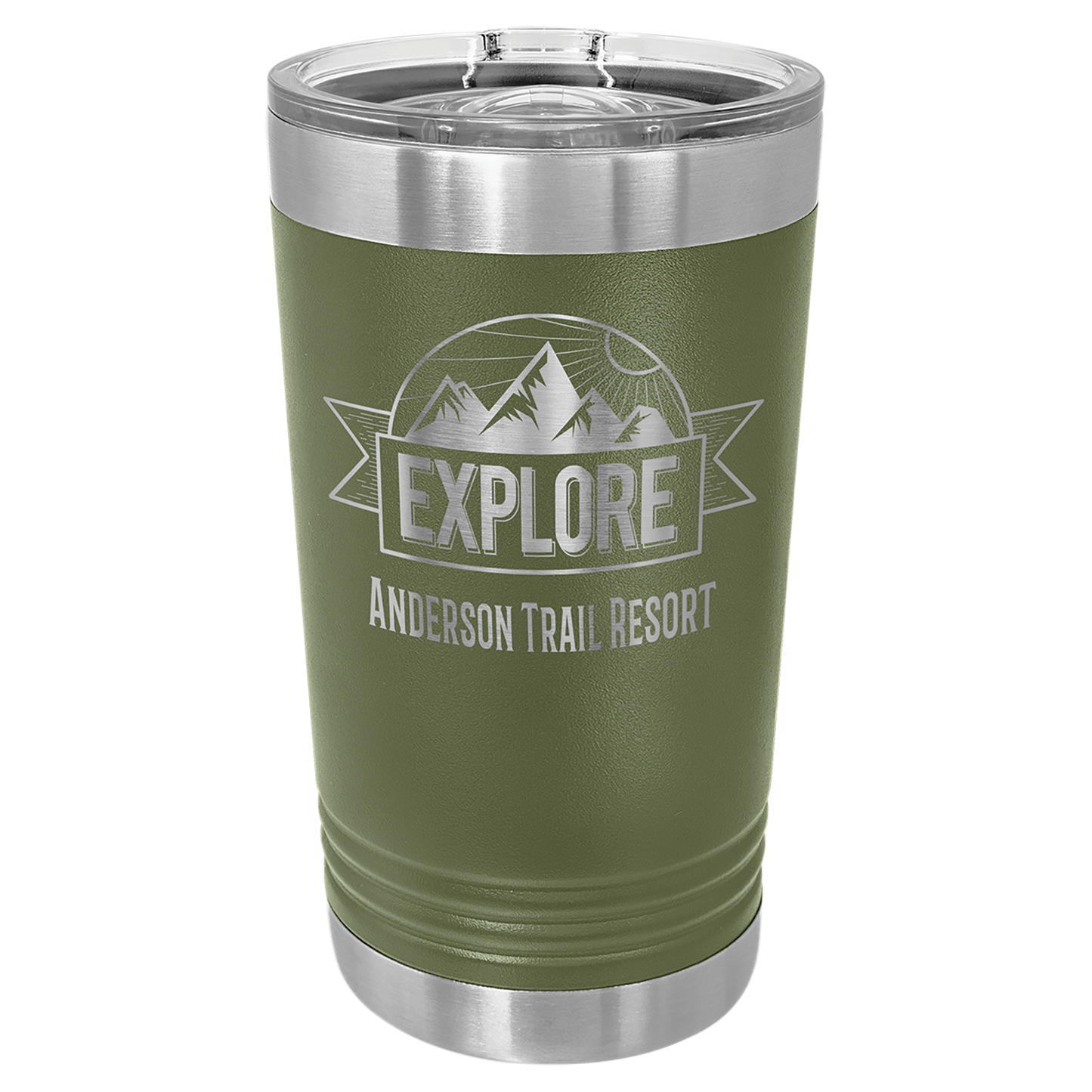 Polar Camel Pint Tumbler with Slider Lid