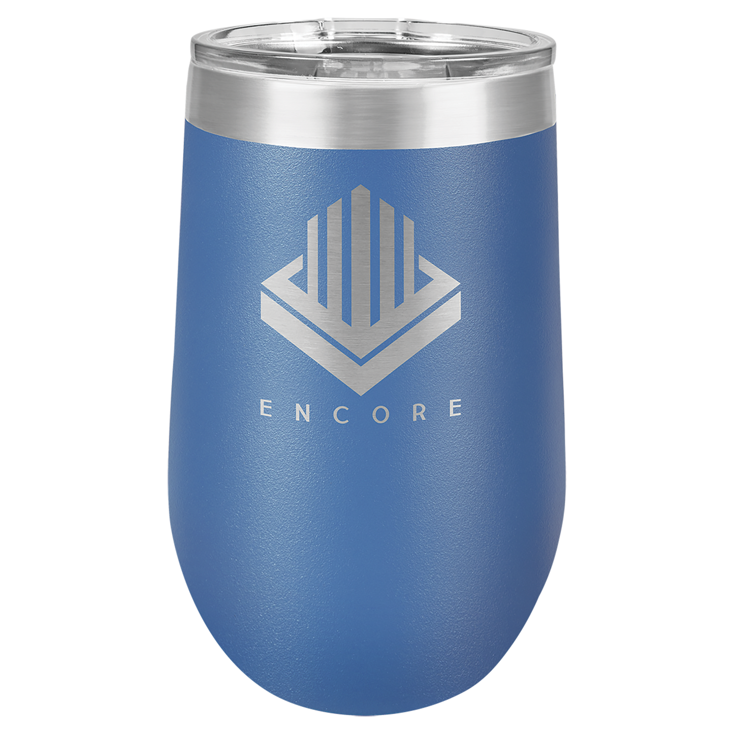 Polar Camel Stemless Tumbler with Clear Lid