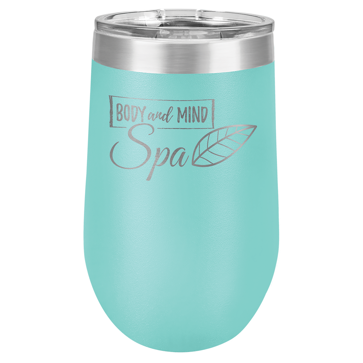 Polar Camel Stemless Tumbler with Clear Lid