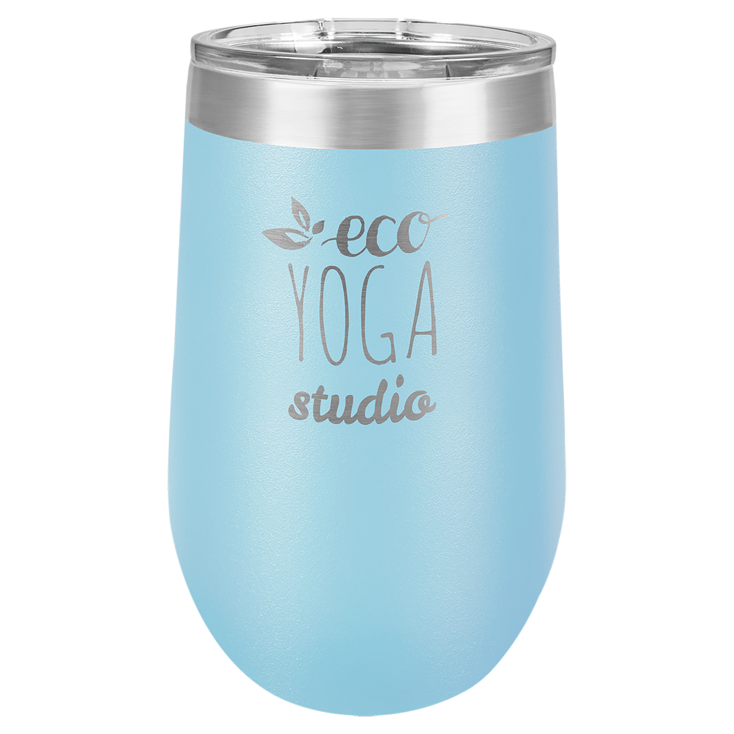 Polar Camel Stemless Tumbler with Clear Lid