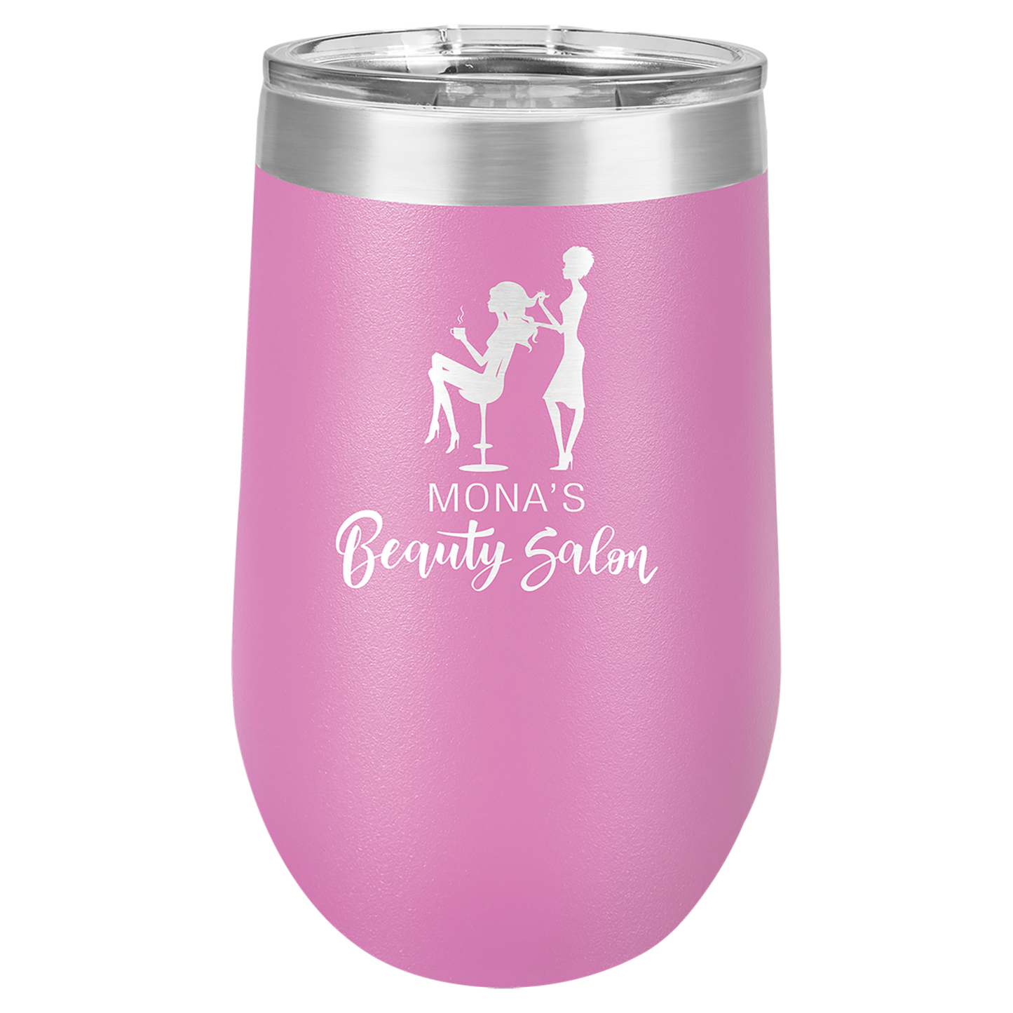 Polar Camel Stemless Tumbler with Clear Lid