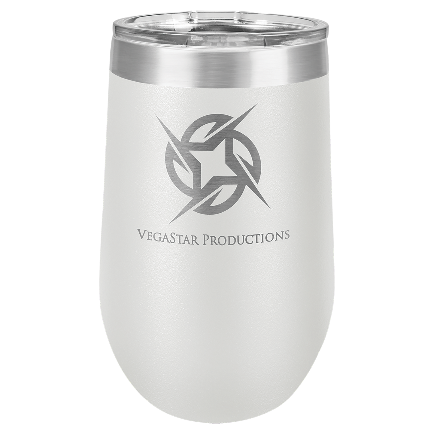 Polar Camel Stemless Tumbler with Clear Lid