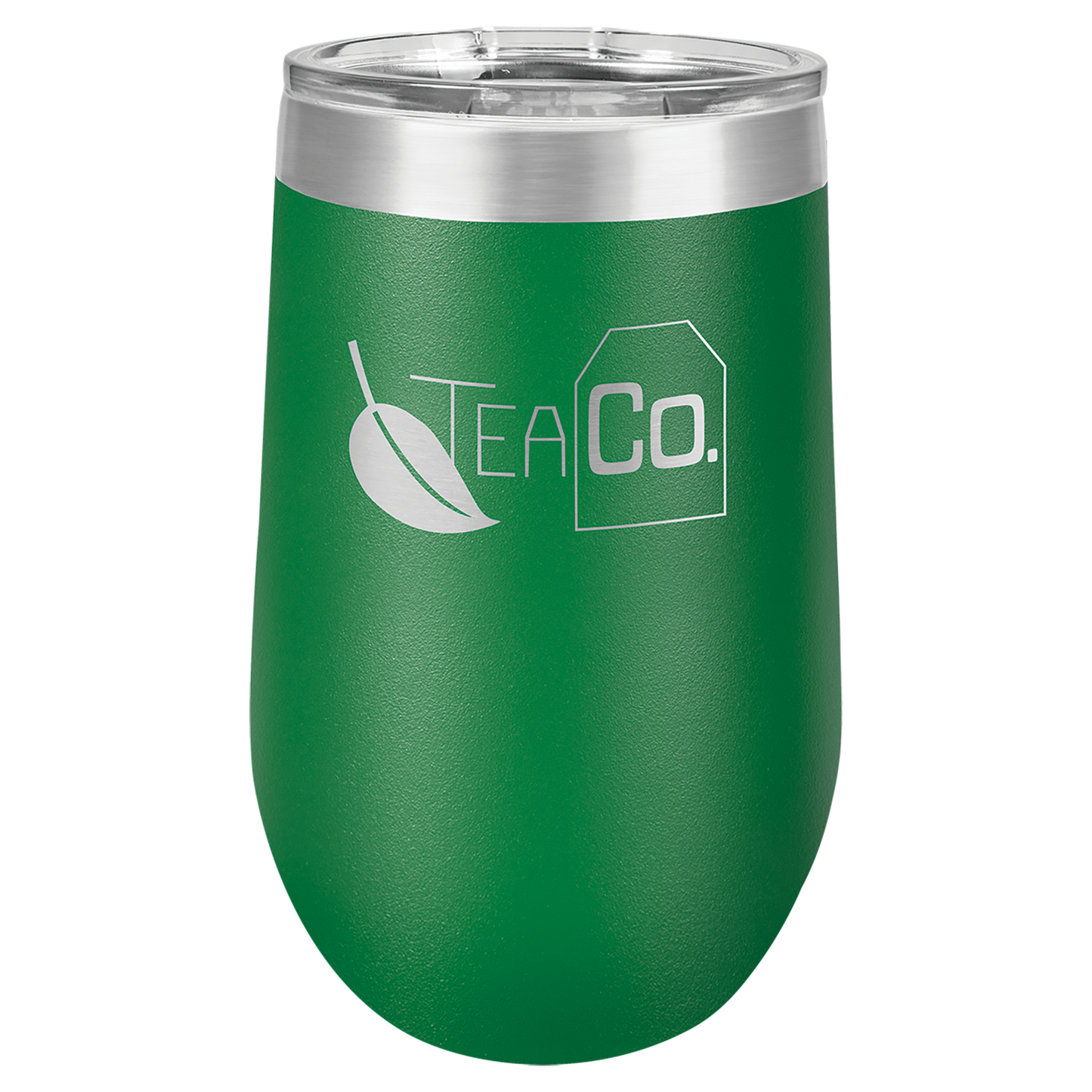 Polar Camel Stemless Tumbler with Clear Lid