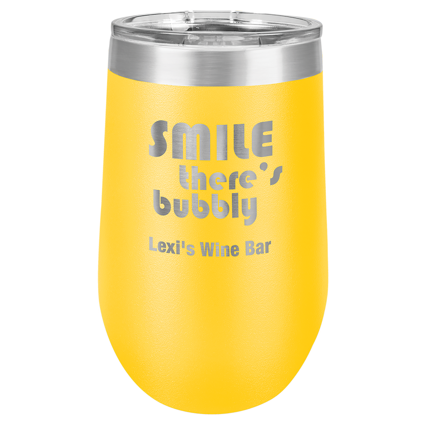 Polar Camel Stemless Tumbler with Clear Lid