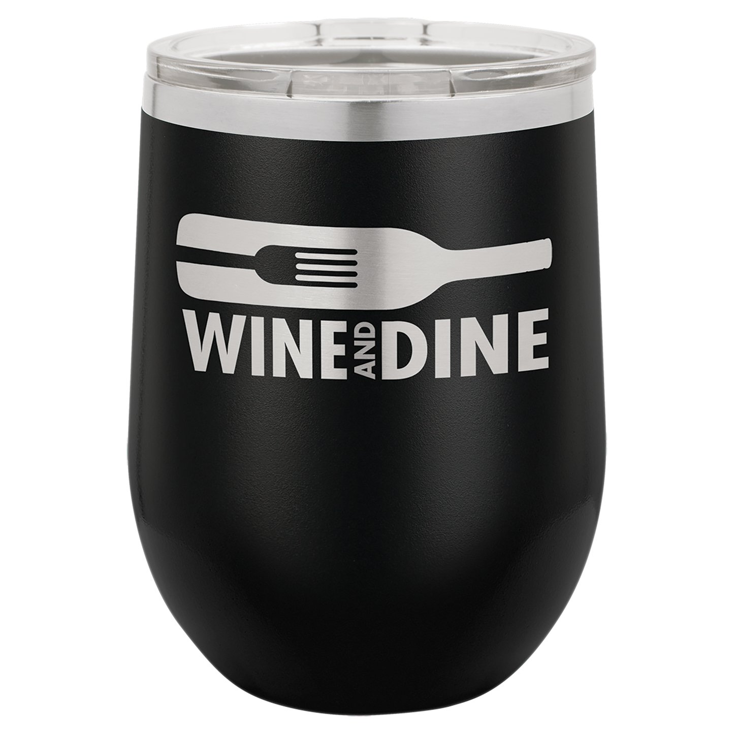 Polar Camel Stemless Tumbler with Clear Lid