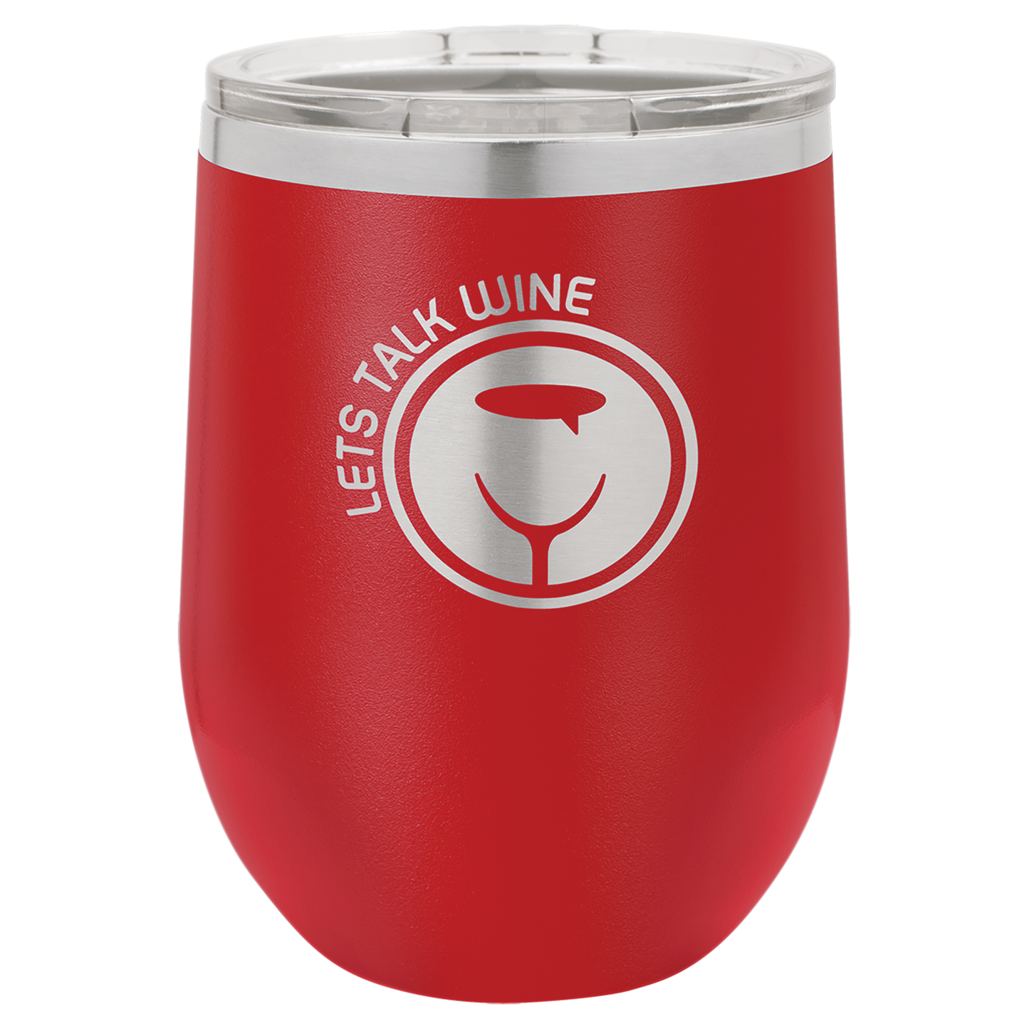 Polar Camel Stemless Tumbler with Clear Lid