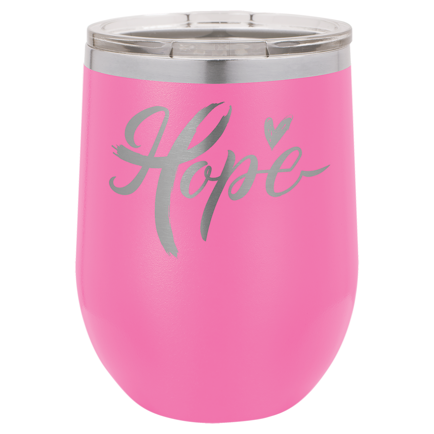 Polar Camel Stemless Tumbler with Clear Lid