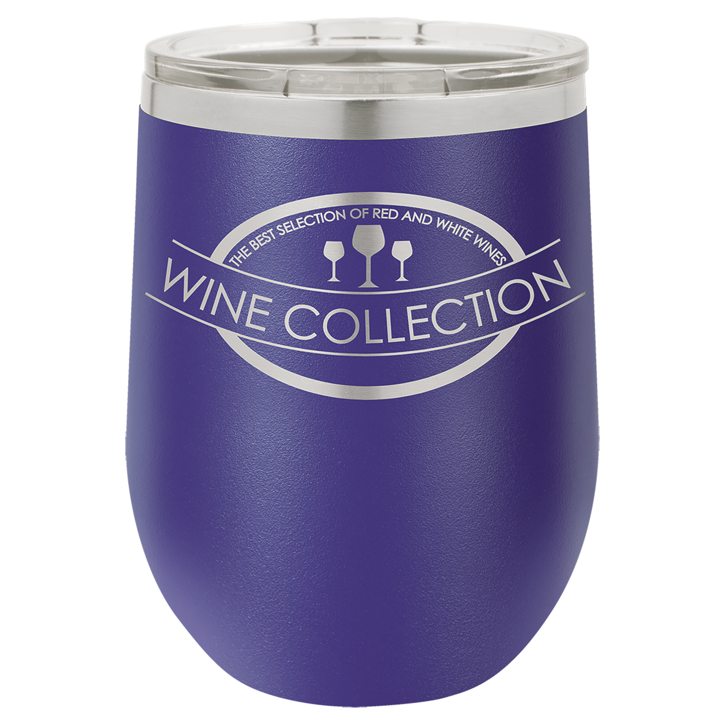Polar Camel Stemless Tumbler with Clear Lid