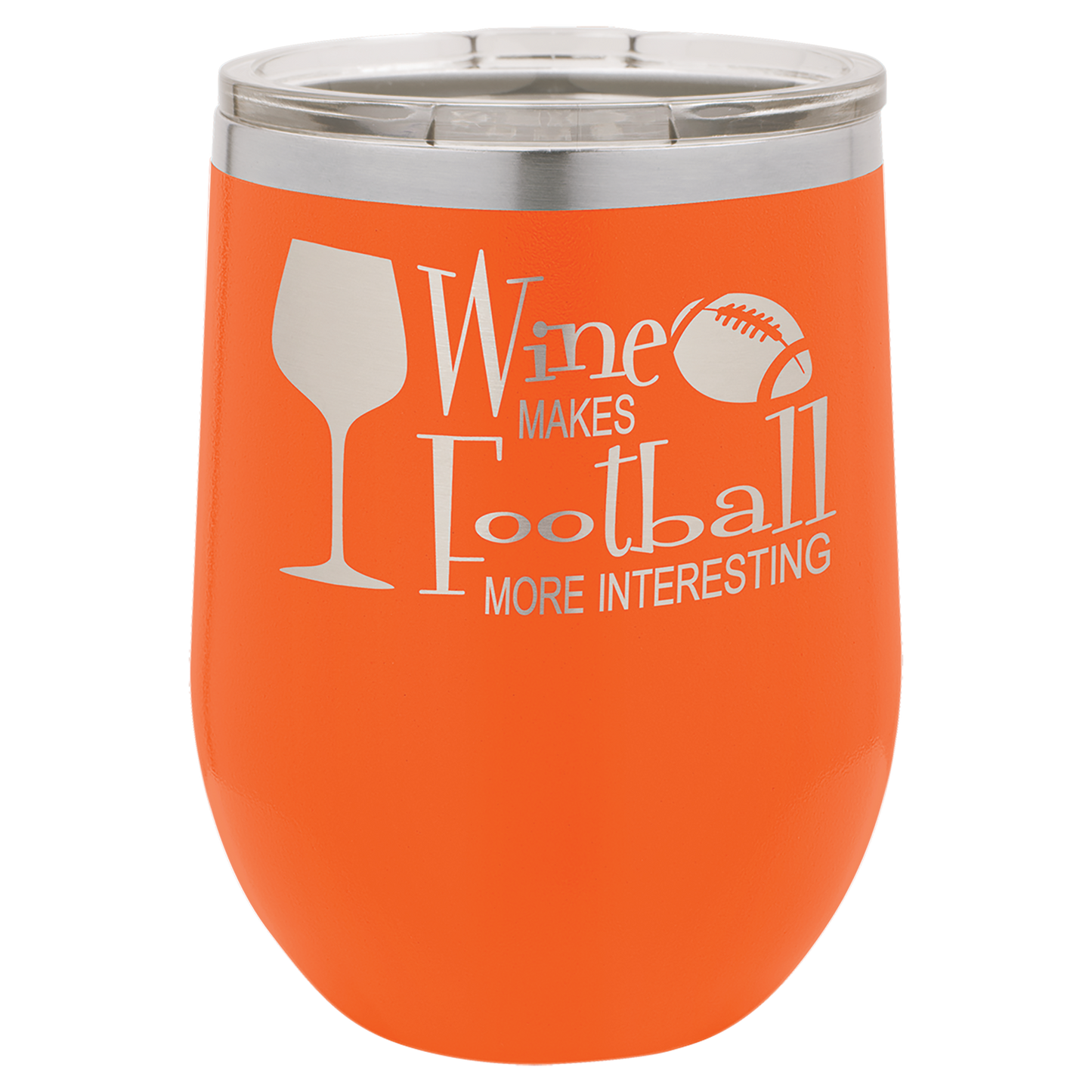 Polar Camel Stemless Tumbler with Clear Lid