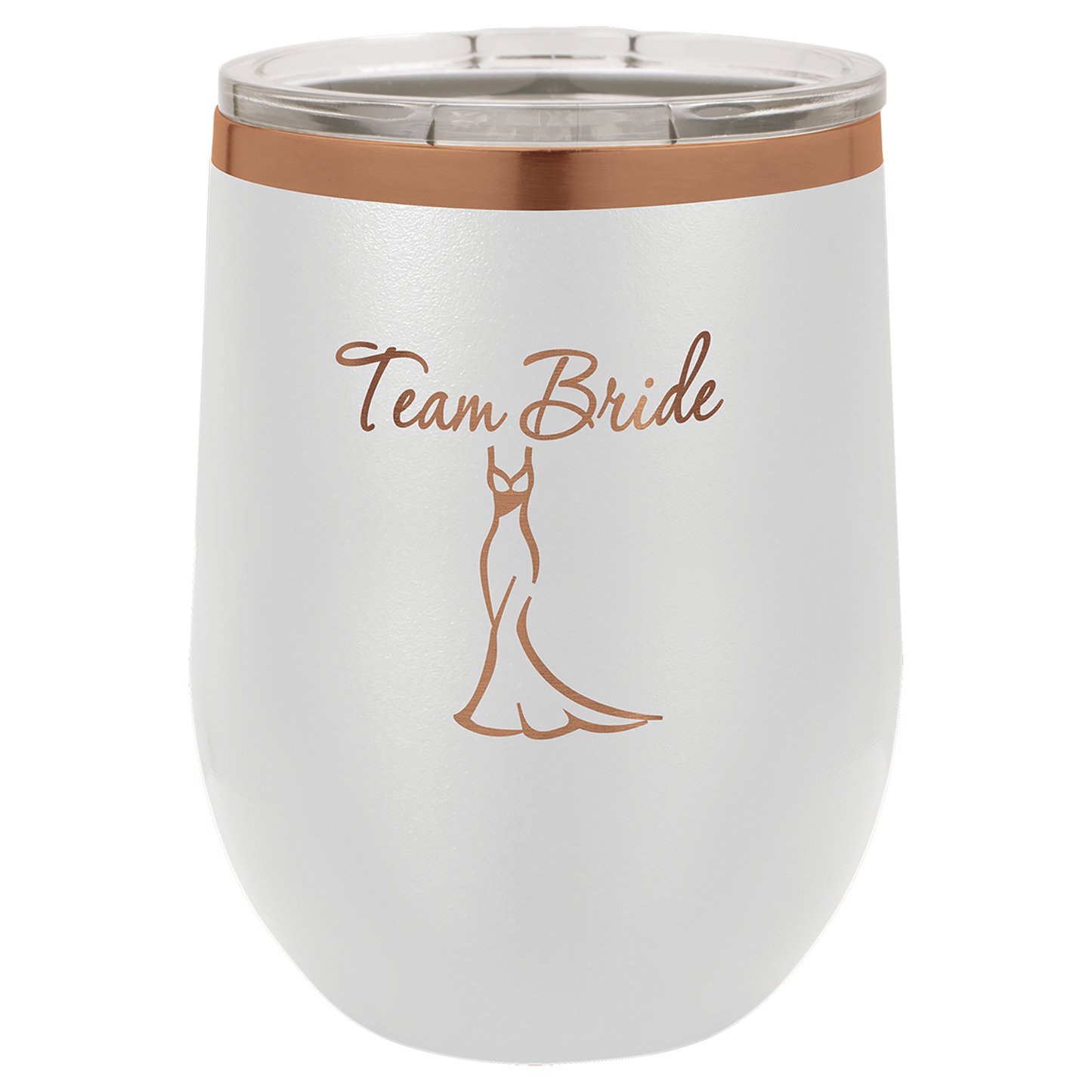 Polar Camel Stemless Tumbler with Clear Lid