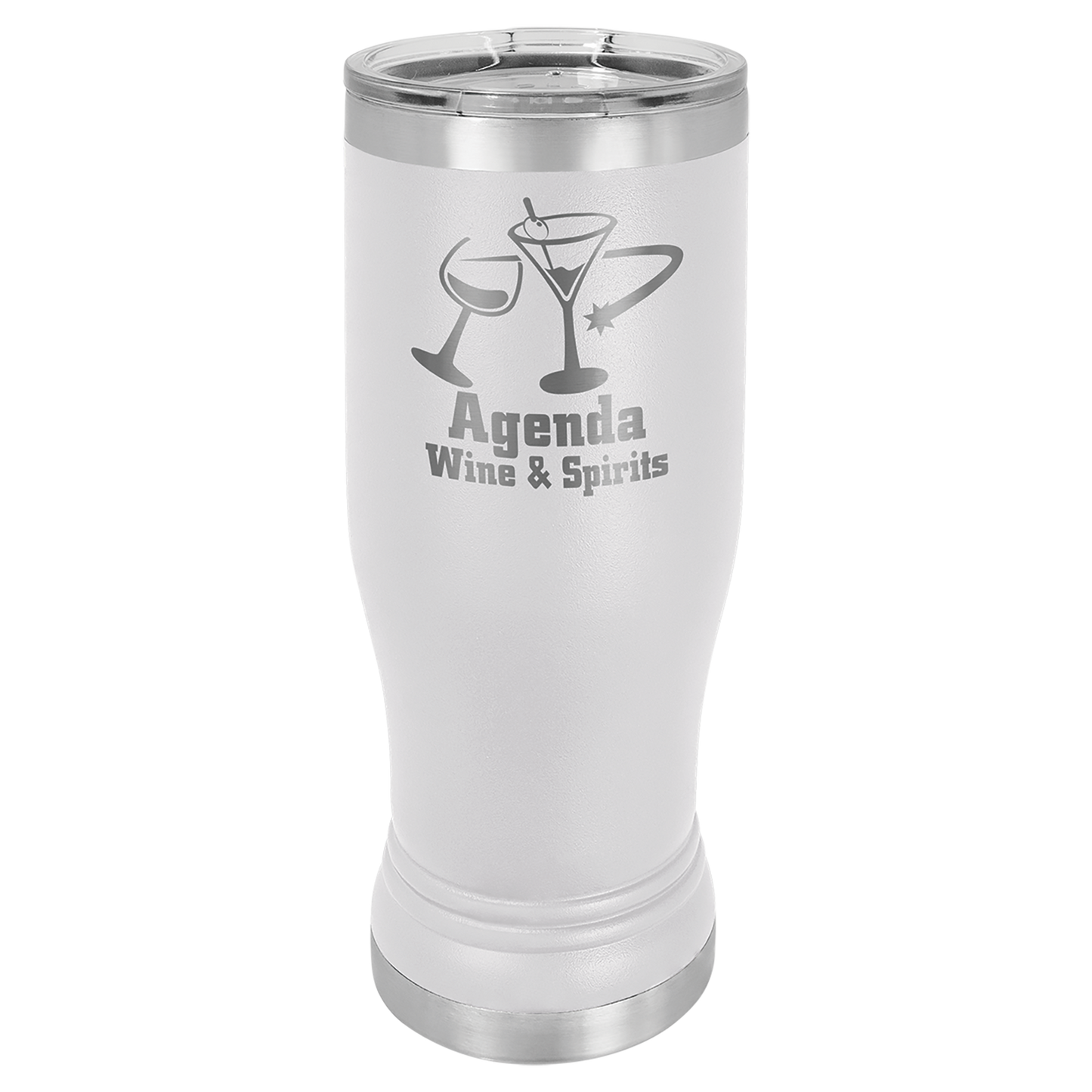 Polar Camel Pilsner Tumbler with Clear Lid