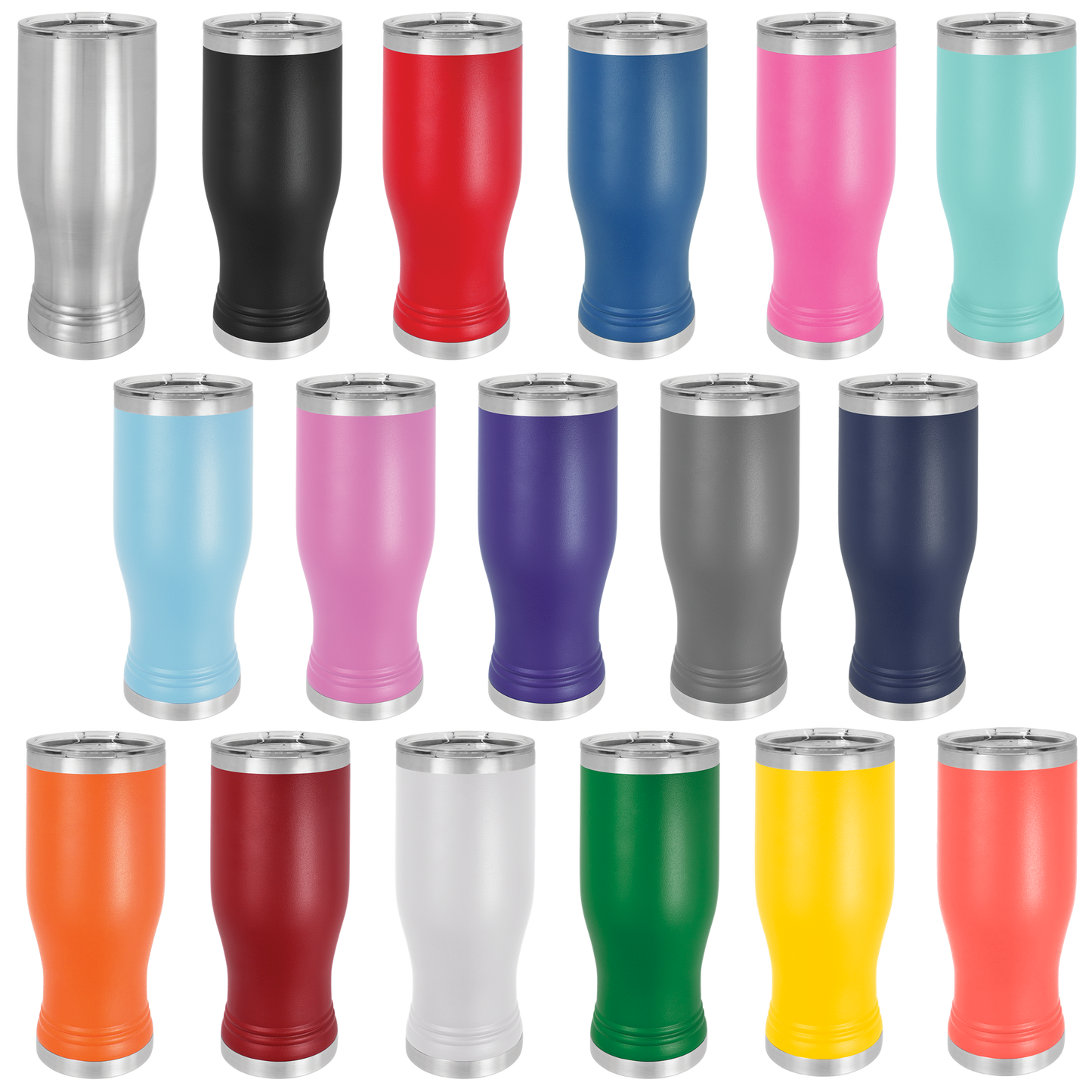 Polar Camel Pilsner Tumbler with Clear Lid