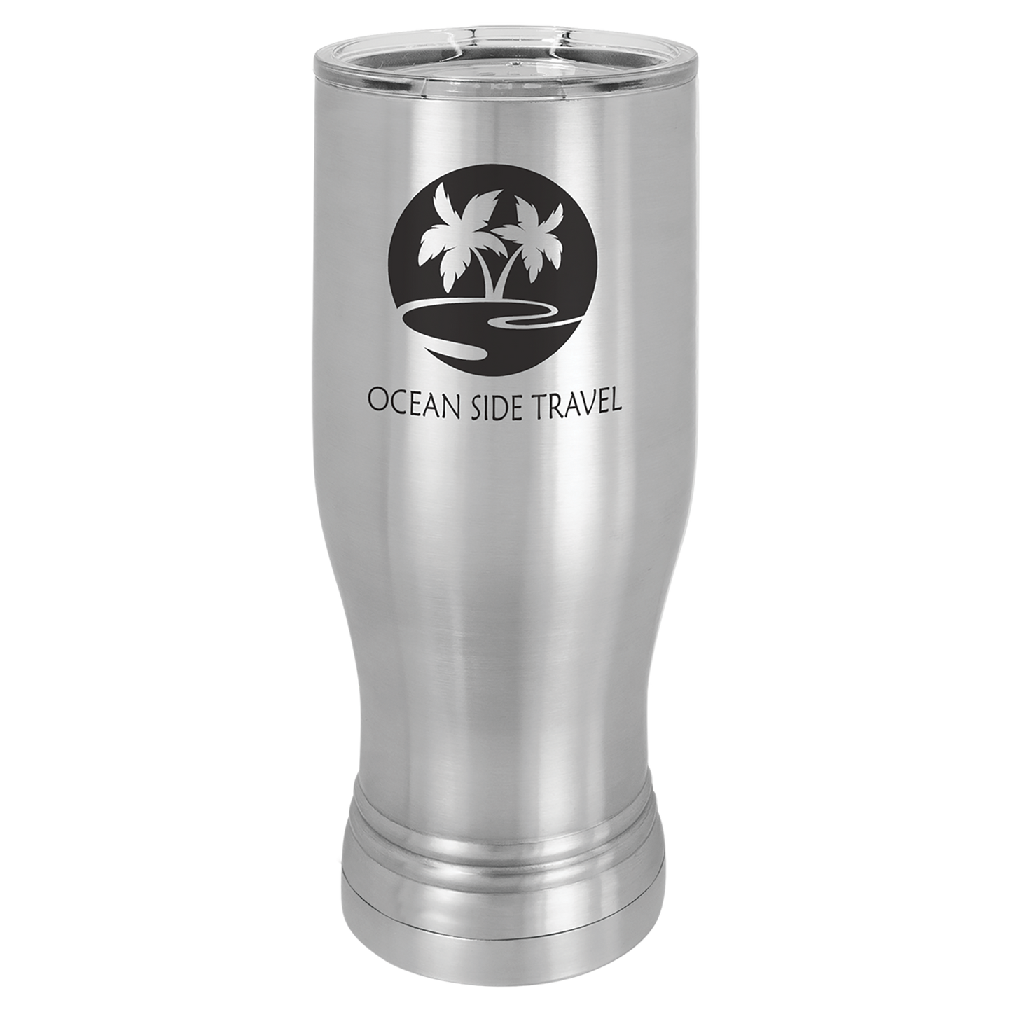 Polar Camel Pilsner Tumbler with Clear Lid