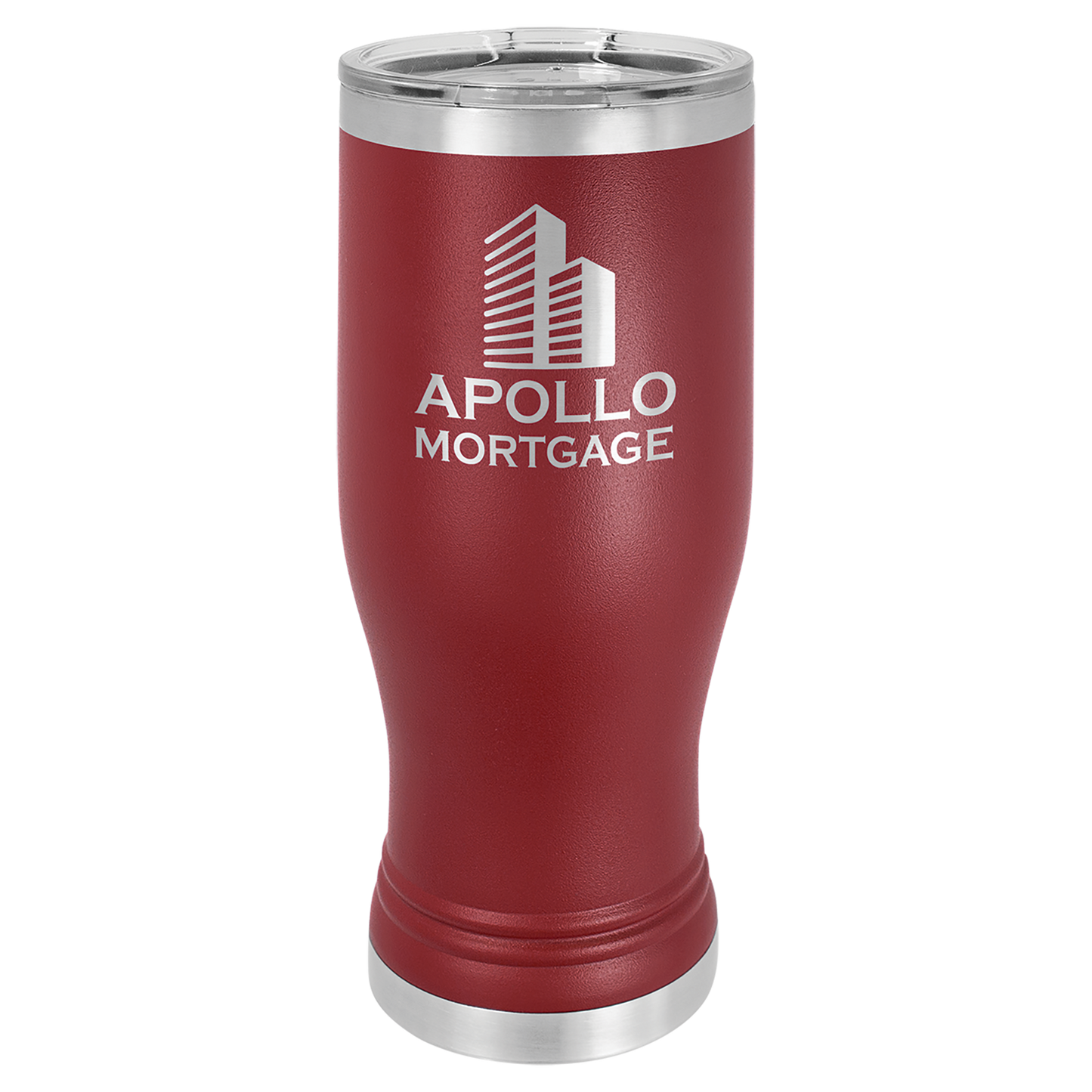 Polar Camel Pilsner Tumbler with Clear Lid