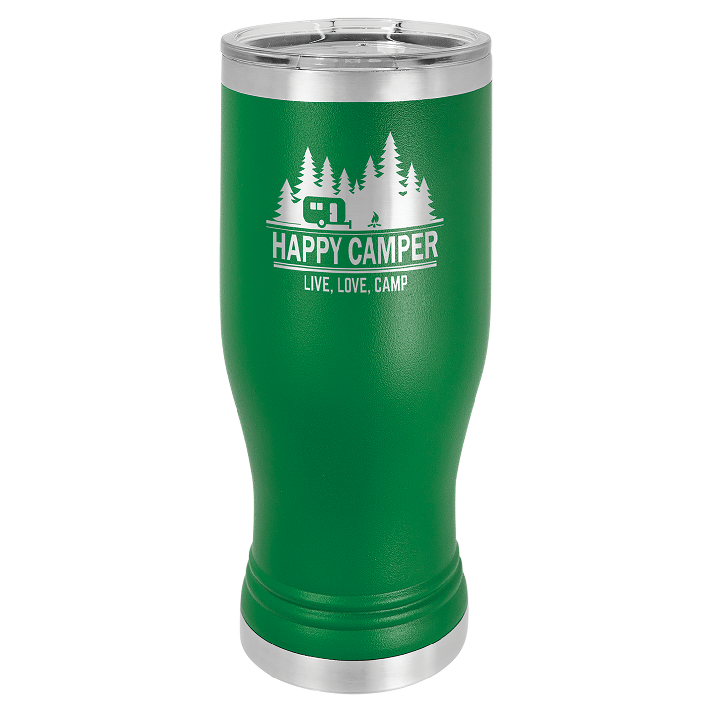 Polar Camel Pilsner Tumbler with Clear Lid
