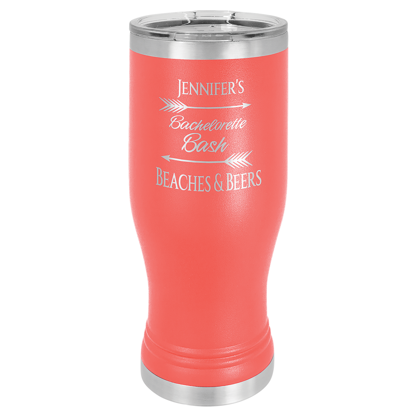 Polar Camel Pilsner Tumbler with Clear Lid
