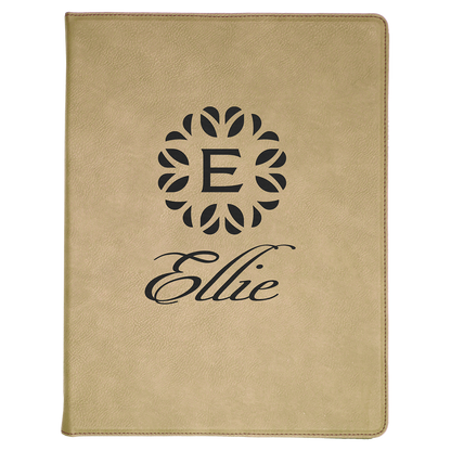 Leatherette Portfolio with Notepad 9.5" x 12"
