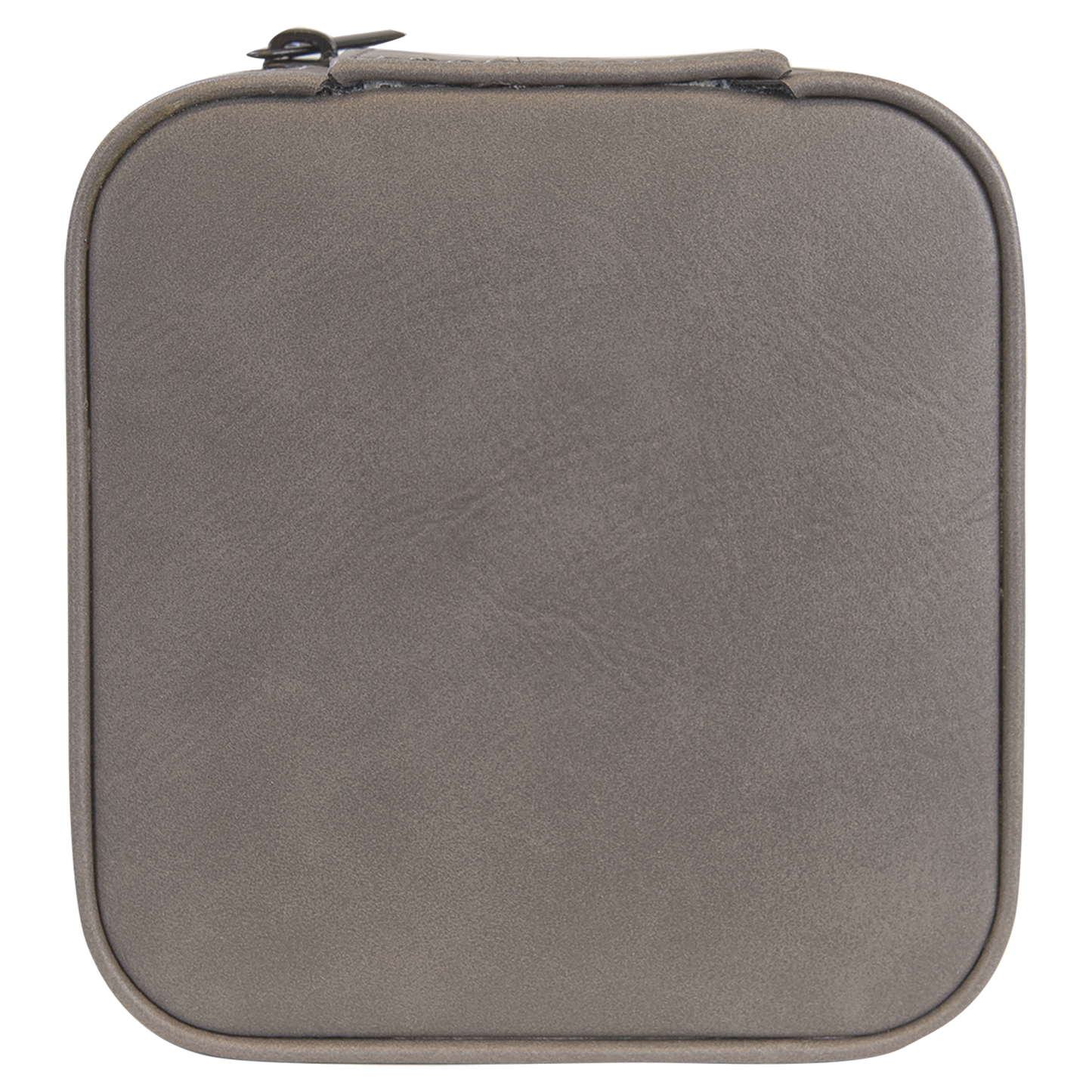 Lasered Leatherette Travel Jewelry Box with Tan Lining