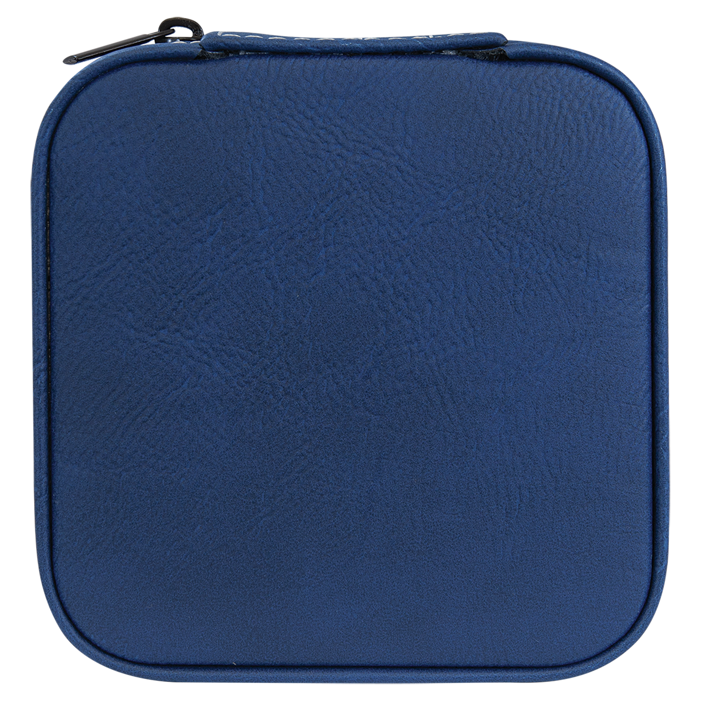 Lasered Leatherette Travel Jewelry Box with Tan Lining