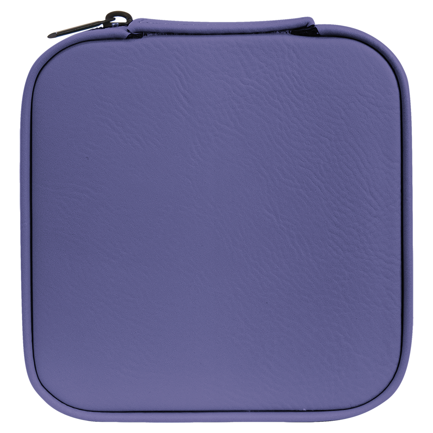 Lasered Leatherette Travel Jewelry Box with Tan Lining