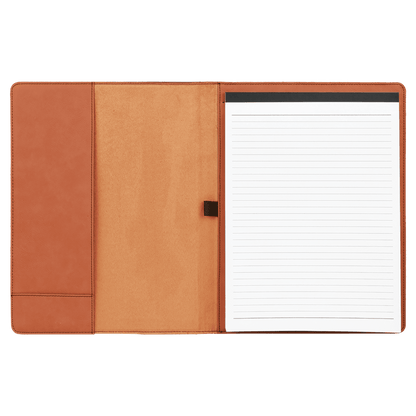 Leatherette Portfolio with Notepad 9.5" x 12"