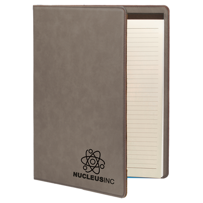 Leatherette Portfolio with Notepad 9.5" x 12"