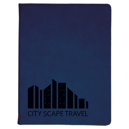 Leatherette Portfolio with Notepad 9.5" x 12"