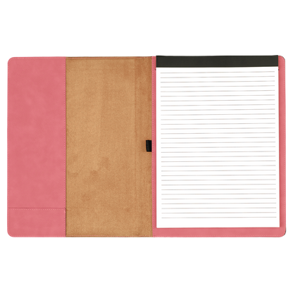 Leatherette Portfolio with Notepad 9.5" x 12"