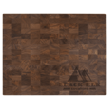 16" x 13" x 1 3/8" Walnut Butcherblock Cutting Board