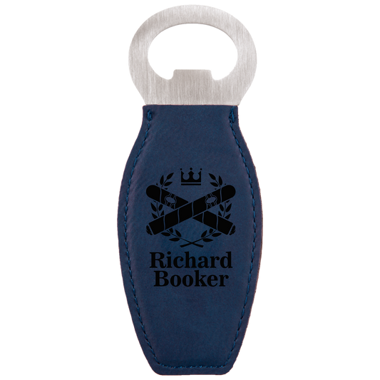 Leatherette Magnetic Bottle Opener