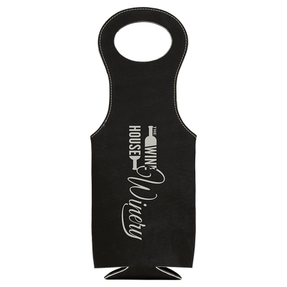 Leatherette Wine Bag